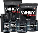 Combo 2x Whey Protein Turbo + 2 Bcaa + 2 Creatina - Black Skull