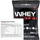 Combo 2x Whey Protein Turbo + 2 Bcaa + 2 Creatina - Black Skull